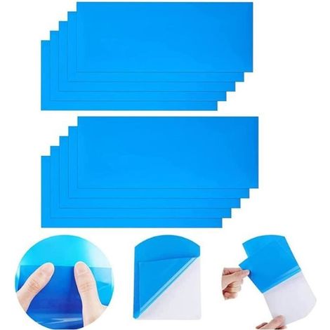 Piscine Patch De Réparation,12 Pcs,Kit de Réparation de Patch,Rustine Piscine,Correctifs Auto-adhésives Rustine,Auto-adhésifs en (1/4)