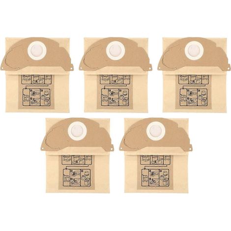Stück Staubsauger-Papierbeutel, Müllbeutel, Ersatzzubehör für WD2250, A2004, A2054, MV2