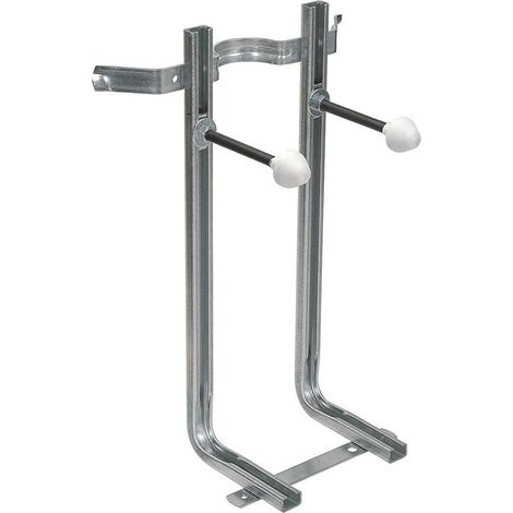 Coppia staffe universali per wc e bidet