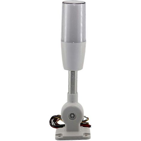 Feu de signalisation LED tricolore pliable 24V, feu de signalisation LED d'alarme, adapté aux indicateurs de machines-outils CNC. (1/5)