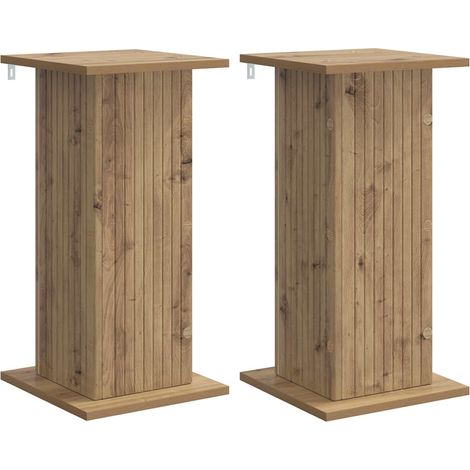 Maison Exclusive - Supporto per piante 2 pcs Rovere Artigianale