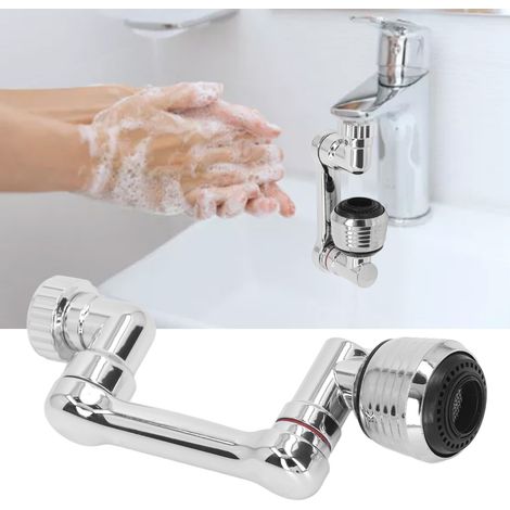 Bouton Rotateur Flexible Universel de Robinet Sink ABS Polissage Excellent (1/5)