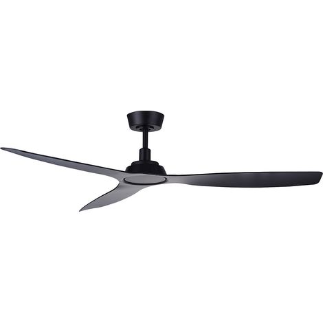 Ventilateur de plafond Moto DC Noir avec télécommande (1/5)