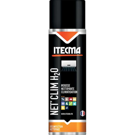 Mousse nettoyante pour climatisation NET'CLIM H²O. aérosol de 500ml - ITW SPRAYTEC ITECMA