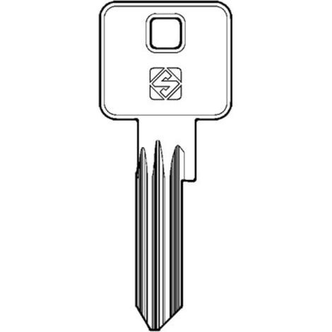 CHIAVE PIATTA ABUS AB95 SILCA - ACCIAIO NICHELATO - 10 pezzi