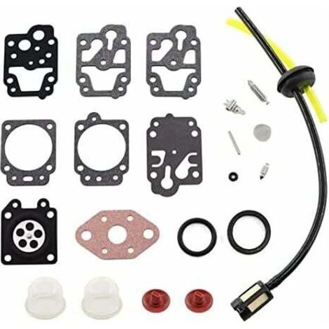 Ulisem Kit de Réparation de Membrane de Carburateur pour la Débroussailleuse ALKO, Modèles BC410, BC4535, BC4125. (1/5)