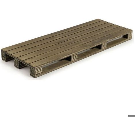 Mini Palette de Présentation - Bois de Bouleau - 40 x 15 cm - Pour Buffet et Apéritif - 1 Pièce