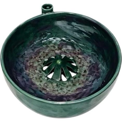 Bol Berry Whirlpool, menaje de cocina Home Novelty, esmalte verde bosque, limpieza dinámica Whirlpool (1/5)