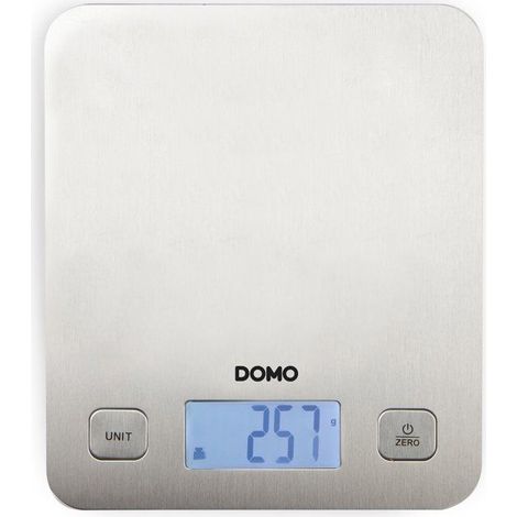 Báscula de cocina domo DO9239W acero inoxidable 5 kg (1/5)