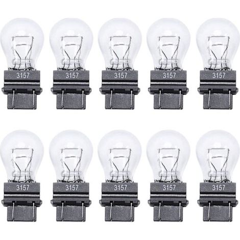 10 ampoules 3157 pour feux arrière, feux de freinage, feux de recul, clignotants S8 (1/5)