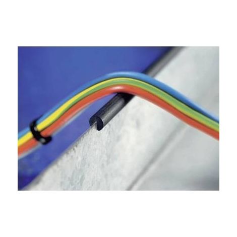 HellermannTyton EdgeGuard Accessorio Protezione Nero PVC