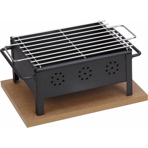 Barbecue da Tavolo Sauvic Nero 25x20