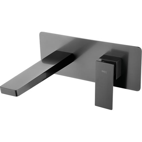 Robinet de lavabo avec monocommande  Modèle PISA  Couleur Noir finition en Black gun metal [ IMEX® ]