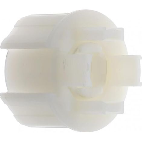 Embout de tube de volet roulant octogonal en PVC Fenêtre Sortie Baie vitrée Store, pour tube Ø 62 mm rainuré ou octogonal de 60 mm sortie carré de 16 mm (1/2)