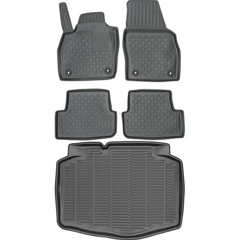 Juego de alfombrillas para coche y maletero para Seat Ibiza V Hatchback a partir de 2017. (1/5)