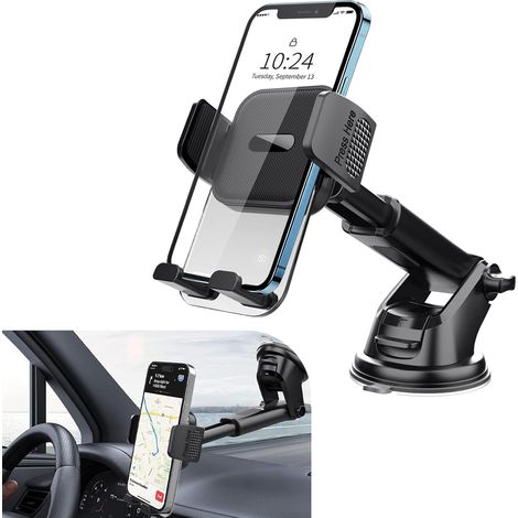 Autotelefonhalterung, Armaturenbrett-Windschutzscheibenhalterung, Anti-Schüttel-Stabilisierung, Autoinnenraumzubehör (1/5)