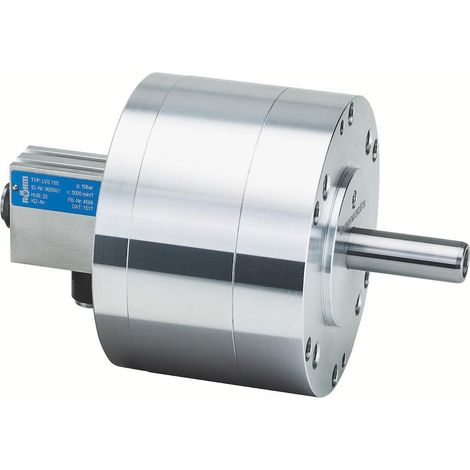 Röhm cilindro de tensión total de aire LVS 200, con dispositivo de seguridad y control de carrera - 096557 (1/2)