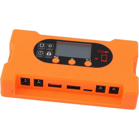80-A-Solarladeregler mit zwei USB-Typ-C-Anschlüssen für schnelles Laden von Photovoltaikmodulen und stabile Leistung (1/5)