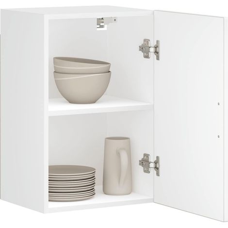 Küchen-Hängeschrank Porto Hochglanz-Weiß Holzwerkstoff