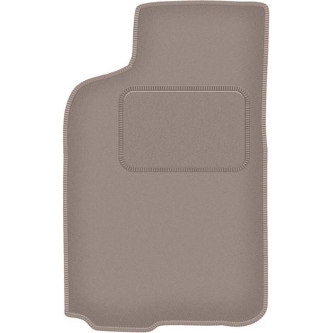 Fahrermatte aus Velours für: Toyota Camry V20 II Limousine (1986–1991), beige