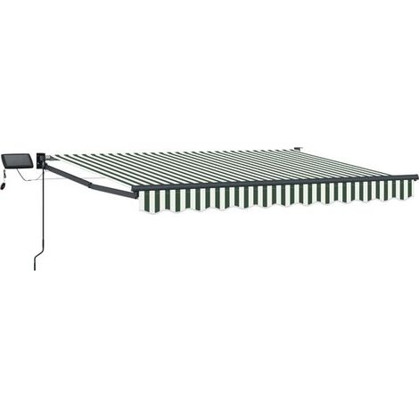 Stores LED rétractables manuellement, 3 mètres x 2,5 mètres (1/5)
