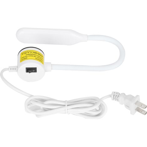 Lumière COB 6W pour machine à coudre, lampe super brillante à aimant, économie d'énergie pour table de travail (85-265V US)