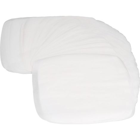 100 Feuilles de Friture Perforées Antiadhésives - Papier de Cuisson Blanc pour Friteuse - Accessoires de Cuisine