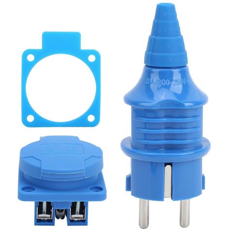 220 V AC, 16 A, europäische Steckdose, wasserdichter Industriestecker