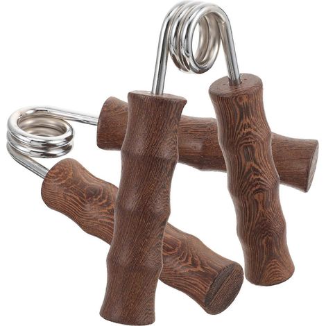 Renforceur de préhension en bois pour l'entraînement musculaire – , Outil d'entraînement multifonctionnel pour les exercices de la main et (1/5)