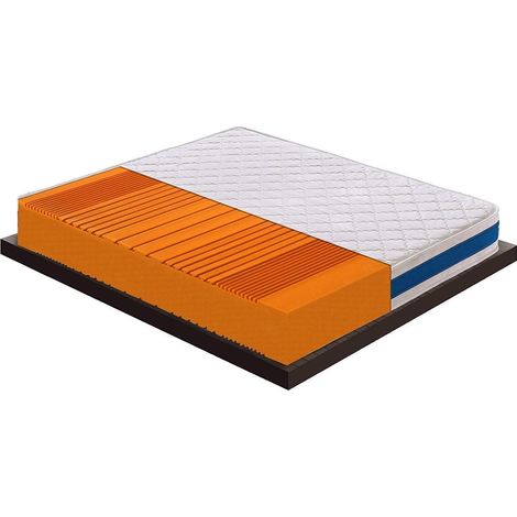 Wasserschaummatratze - Orthopädie - Wende - 11 Komfortzonen - Steifigkeitsgrad H4 140x200