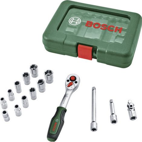 Bosch Handwerkzeuge 1/4-Ratschen-Set 15-tlg. (1/3)