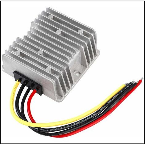 Convertisseur de Tension DC DC 48V à 12V 20A 240W Régulateur Abaisseur Buck Réducteur Convertisseur de Puissance Module étanche Transformateu