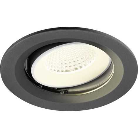 Encastré downlight NUMINOS® MOVE M 4000 K 40° IP20 rond noir / blanc - SLV - 1009689 (1/2)