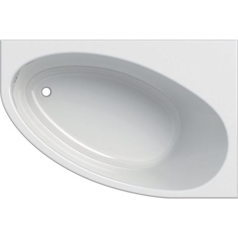Baignoire d'angle Geberit RENOVA 1500x1000mm gauche blanc