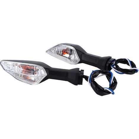 Clignotant Moto Jaune Transparent 12V Remplacement Indicateur pour NINJA 250 300 400 650 1000 2018-2020 Feu De Signalisation (1/5)