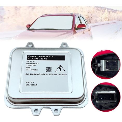 12V Xenon unité de Commande de Phare xenius Ballast 5dv009 720 - 00 xenius Ballast HID unité de Commande de Ballast 5dv00972000 pour Astra Insignia