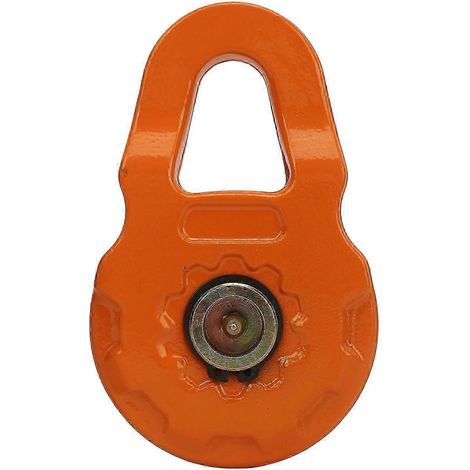 Poulie de renvoi renforcée, résistance à la rupture minimale de 25 000 lb, charge de travail maximale de 12 500 lb, compatible avec les tracteurs, camions, VTT et UTV. WHBYV (1/4)