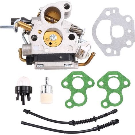 Carburador con filtro de aire para motosierra Jonsared CS410 CS2240 435 440 435E serie 135 506450501 C1T-EL41A (1/4)