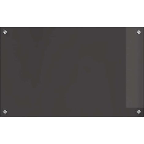 Schienale da cucina Paraschizzi Grigio scuro 80 x 50 cm vetro temperato (1/5)