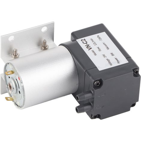 Pompe de vide forte puissance pompe à dépression sur pied -72kpa 8W 12L/min DC24V (1/5)