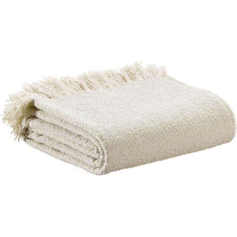 VIVARAISE - Plaid chiné Jane - Vivaraise (130 x 160 cm) en polyester recyclé et coton