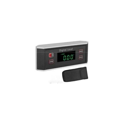 Inclinomètre Numérique Magnétique Rapporteur d'Angle Numérique en Aluminium avec Alarme Sonore Lecture Automatique Jauge d'Angle Numérique Affichage Rétroéclairé Étanche IP54 (1/4)