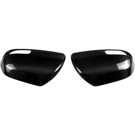 Cubierta de fibra de carbono para el espejo retrovisor del Toyota Alphard Vellfire serie 20 (2009-2014). (1/5)