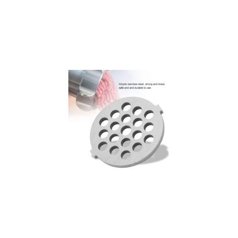 Edelstahl-Scheibenmesser für Fleischwölfe mit 7,5/7 mm Löchern - Professionelles Ersatzteil für Fleischwölfe (7 mm)
