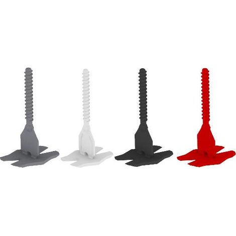 Flache Basis Cyclone 1,5 mm RUBI 100 Stück - 35940