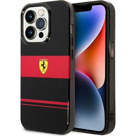 Ferrari Combi MagSafe - iPhone 14 Pro Max Hülle (Schwarz) (1/5)