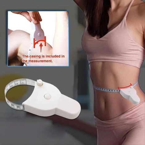 Mètre ruban télescopique automatique, mètre ruban portable pour mesurer le corps, outil de mesure rétractable (1/5)