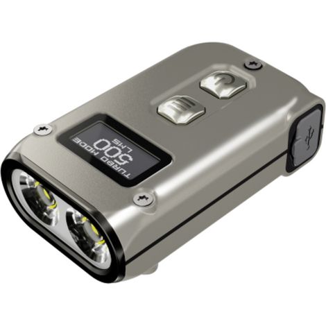 NiteCore TINI 2 Titanium LED Taschenlampe akkubetrieben 500 lm 22 g