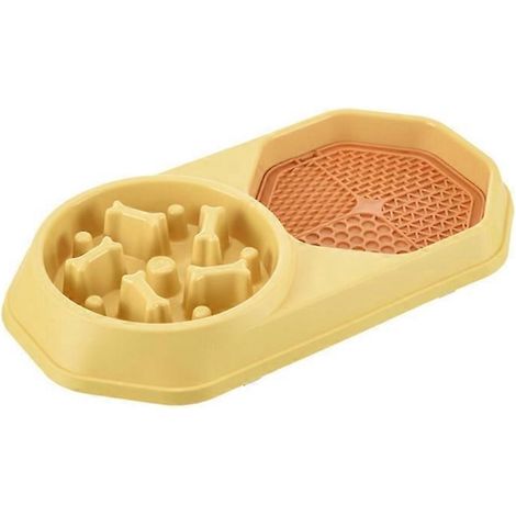 Voici une proposition de titre en français (190 caractères max) :
Set 2-en-1 gamelle anti-glouton et tapis à lécher pour chien, distributeur de nourriture, bol antidérapant pour repas ludique et lent (1/4)
