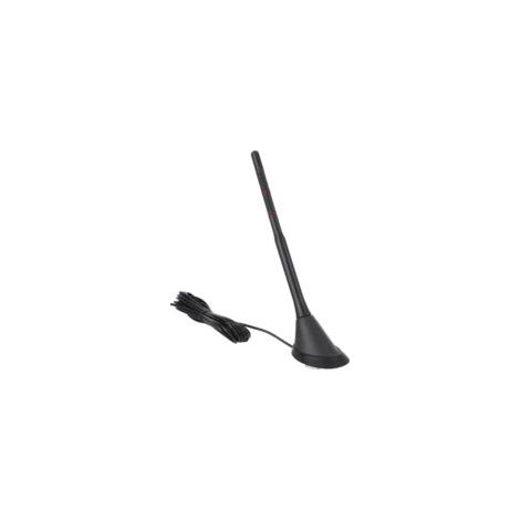 Antenne DAB + FM pour voiture Étanche Matériaux ABS + PVC Gain 15db Installation facile 12V Compatible autoradios